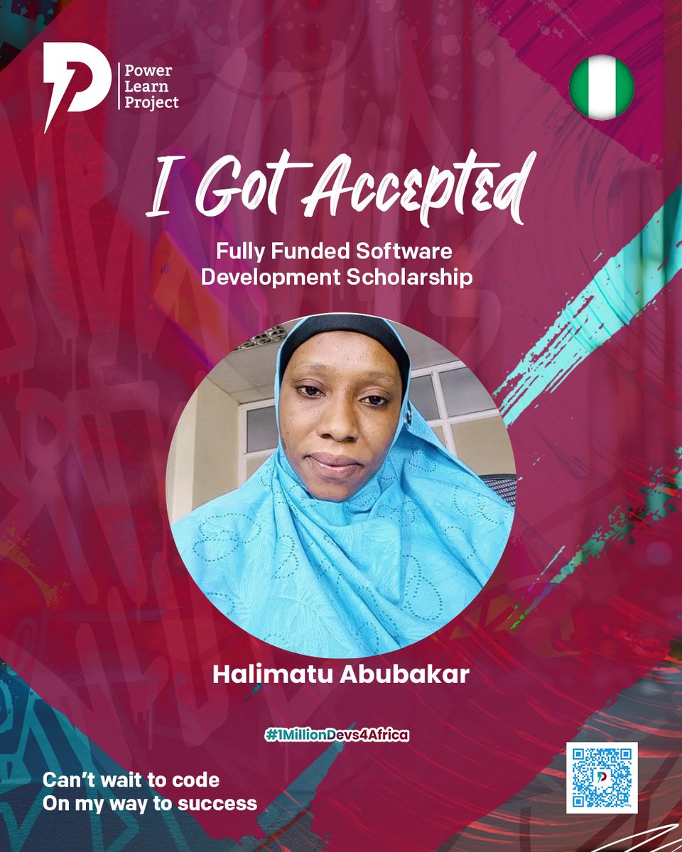 Halimatu Abubakar (@limpreserve) on Twitter photo Just got accepted into the Power Learn Project (PLP) Software Engineering program!
Proud to be part of this Pan-African movement empowering youth with tech skills.
Let’s build solutions that matter.
#PLP #DevInProgress #WomenInTech
<a href="/PLPAfrica/">Power Learn Project</a> Just got accepted into the Power Learn Project (PLP) Software Engineering program!
Proud to be part of this Pan-African movement empowering youth with tech skills.
Let’s build solutions that matter.
#PLP #DevInProgress #WomenInTech
<a href="/PLPAfrica/">Power Learn Project</a>