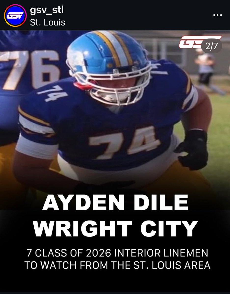 Big thanks to <a href="/GSV_STL/">Gateway Sports Venue</a> for presenting me in top 7 class of 2026 (interior lineman) from St Louis Area! Can’t wait for this season!
<a href="/JPRockMO/">JP Rock</a> <a href="/WrightCityFB/">Wright City Football</a> <a href="/sixstarfootball/">Six Star Football | PLUS+</a> <a href="/PrepRedzone/">Prep Redzone 🏈</a>