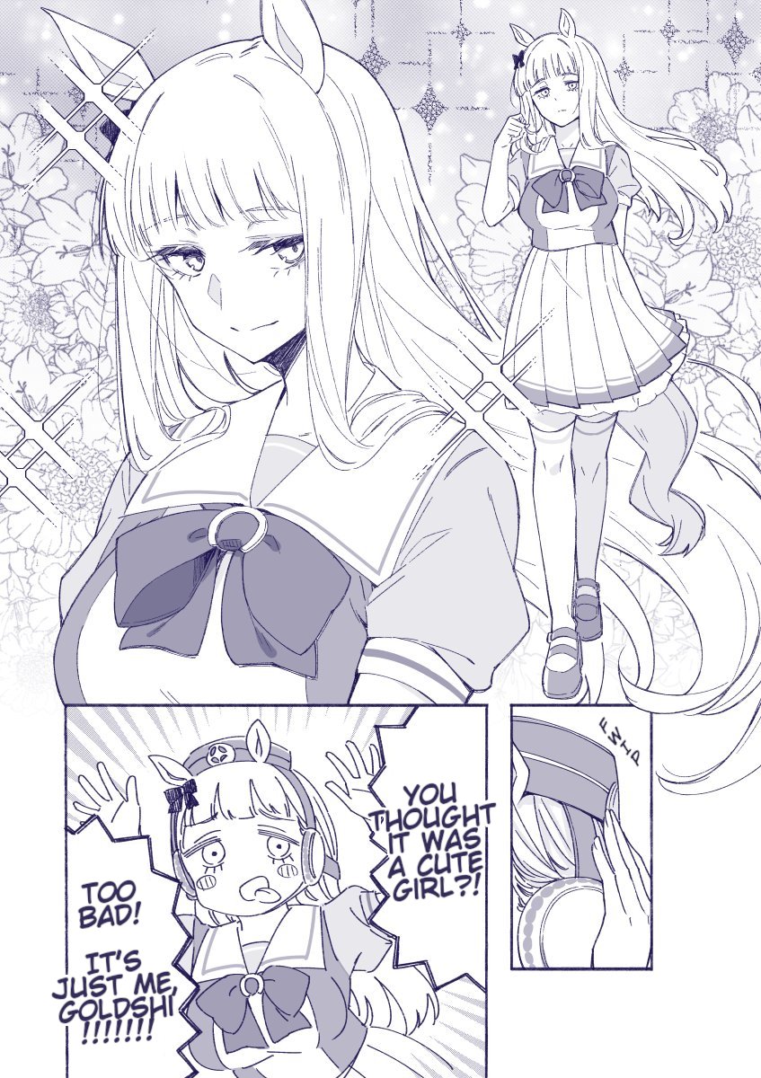 EN TL here
Check out the original artist's profile too <a href="/nekokota_koume/">ねこうめ@#アイトラ2巻発売中</a> 
#Umamusume
