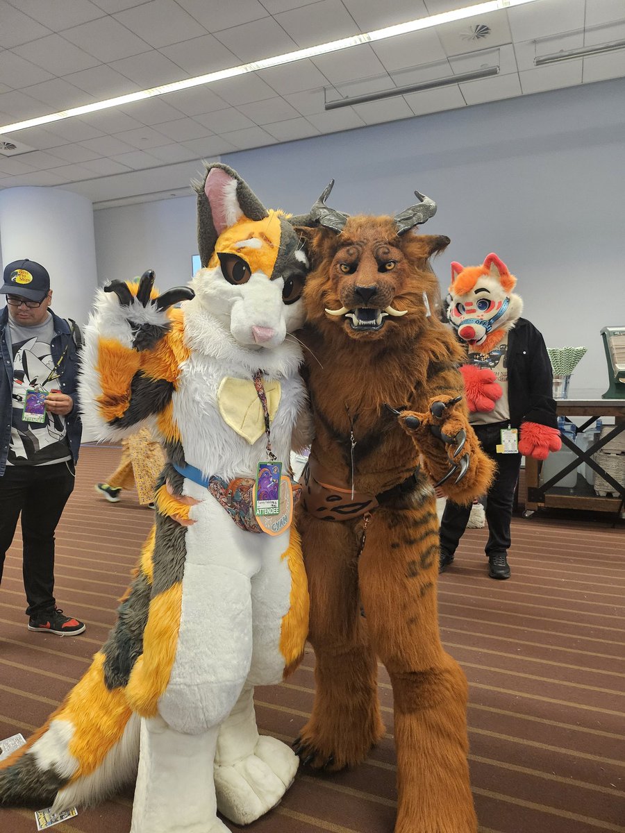 cyanthetortat's tweet image. Obligatory AC post! Had a great time, probably my fav year there so far! Thanks to the friends and the roomies that made it a blast #AC2025