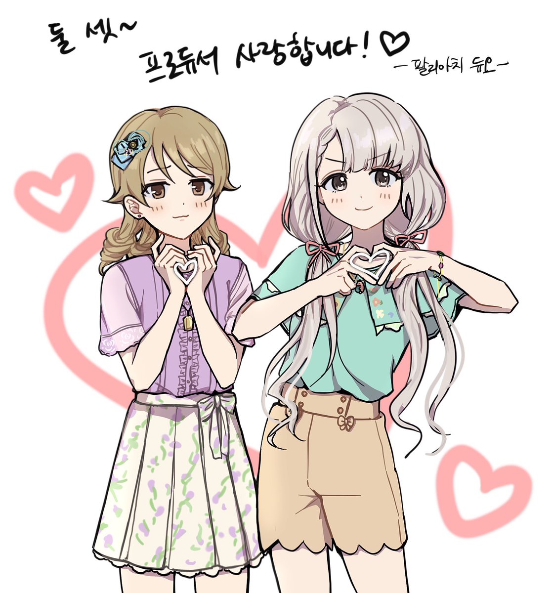 여러분 트친님이 그려주신 나노크라운을 보십시오……