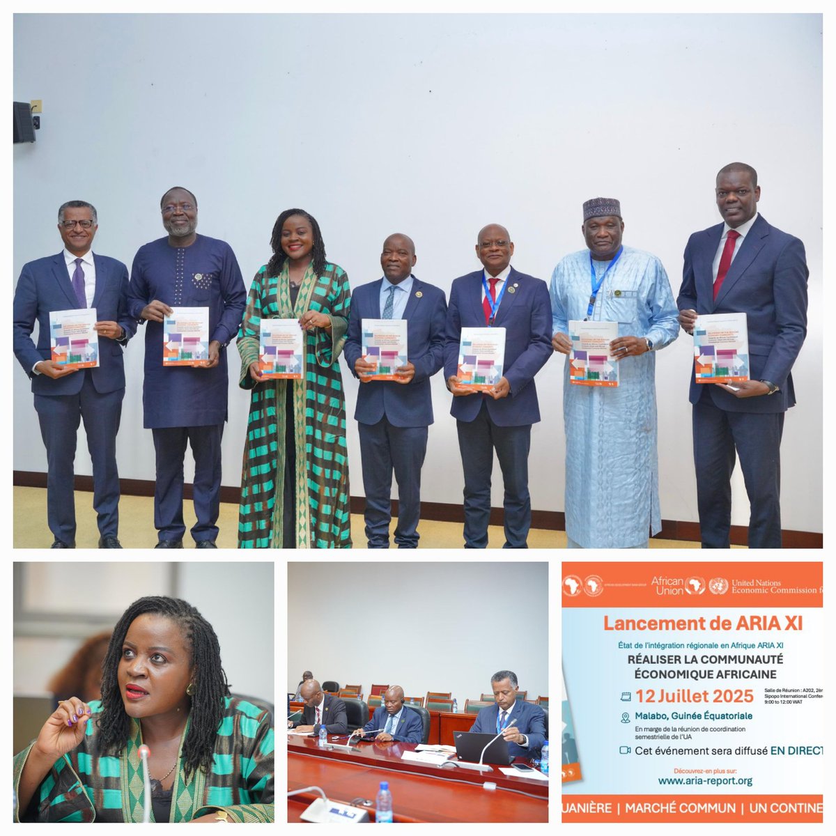Dr. Joy Kategekwa (@joykategekwa) on Twitter photo Today in #Malabo; Honored 2 moderate panel w/ REC leaders talking how to advance #IntegrateAfrica. Increased #MadeinAfrica goods & services demanding #AfCFTA preferential treatment is the goal. #OneAfricanMarket #ARIAXI
<a href="/AfDB_Group/">African Development Bank Group</a> <a href="/ECA_OFFICIAL/">ECA</a> <a href="/_AfricanUnion/">African Union</a> <a href="/ATPC2/">ECA | African Trade Policy Centre (ATPC)</a> Today in #Malabo; Honored 2 moderate panel w/ REC leaders talking how to advance #IntegrateAfrica. Increased #MadeinAfrica goods & services demanding #AfCFTA preferential treatment is the goal. #OneAfricanMarket #ARIAXI
<a href="/AfDB_Group/">African Development Bank Group</a> <a href="/ECA_OFFICIAL/">ECA</a> <a href="/_AfricanUnion/">African Union</a> <a href="/ATPC2/">ECA | African Trade Policy Centre (ATPC)</a>
