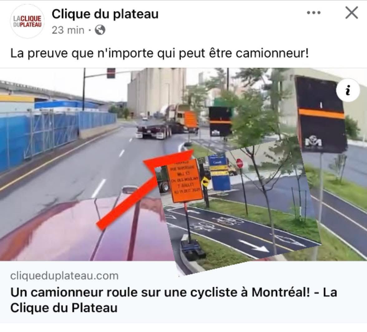 SamuelGrenier_'s tweet image. La Clique du Plateau est tjs aussi niaiseuse dans ses commentaires.
Cyclistes 👉 svp, faites vos stops !
Arrêtez de constamment défier la vie avec vos comportement irresponsables.