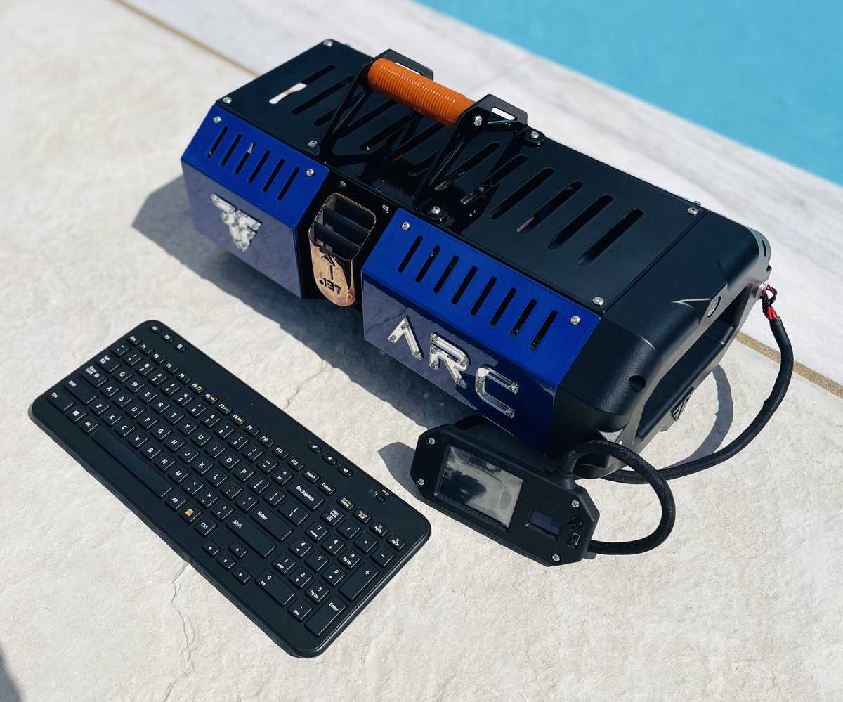 FusionFlightInc's tweet image. This has been a week full of great news, so let&apos;s add some more icing on the cake!
We just finished testing the latest batch of ARC micro turbine generators (Generation V). Thanks to advances in high power electronics, the ARC now has a peak power output of 10kWe!