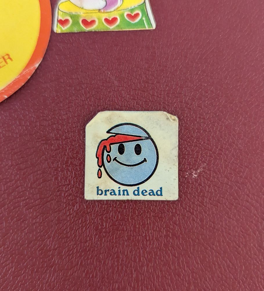 nostalnerd's tweet image. Do you remember these stickers in the 90s? It was a craze for about 3 months with hundreds of different "smiley faces"