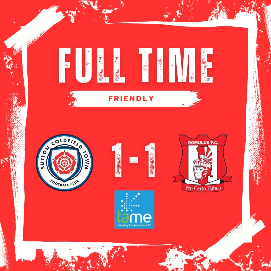 This afternoon's.pre-seaon friendly ends in a deserved draw at The Domino's Arena.