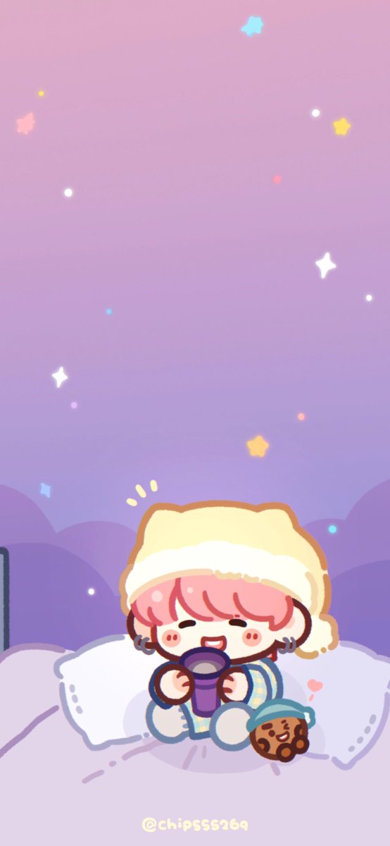 chipsss269's tweet image. #SUGA #yoongi #BTS
🔦🐱
画了最近流行的手电筒壁纸～～