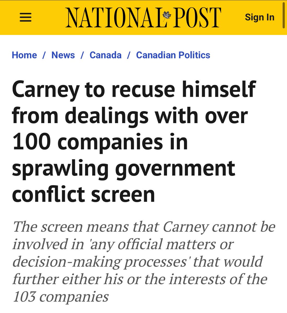 I haven't given this much attention because I know most of Canada's mainstream media will ignore it. Their elbows are all too far up to care. Canada will continue to be a country where its elected officials are free to operate outside ethical and legal boundaries.