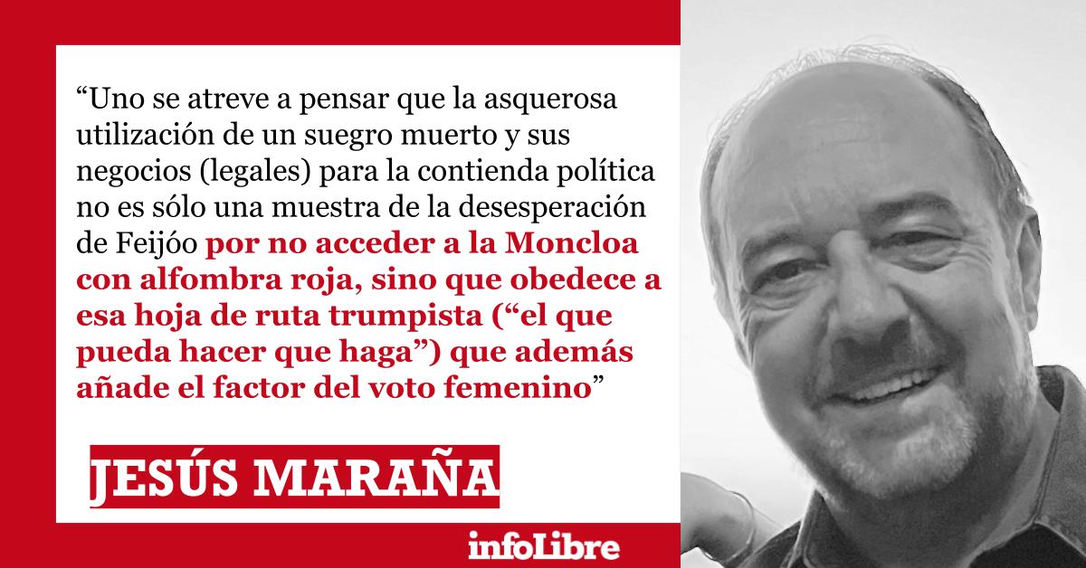 ' El abominable negocio (político) de Feijóo: saunas, prostíbulos y narcos ', la columna de <a href="/jesusmarana/">Jesús Maraña</a> 
ow.ly/kLlF50WoLml