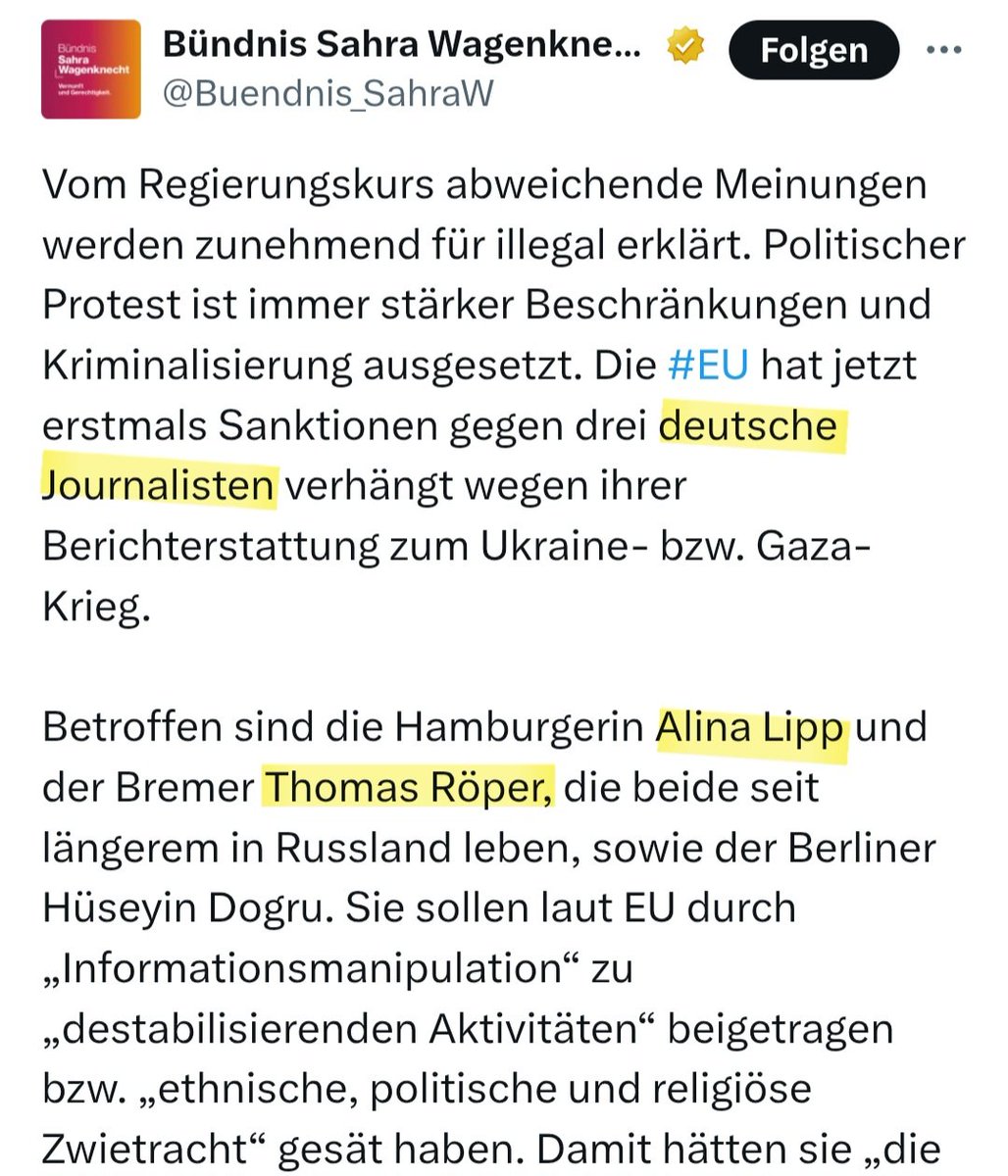 "Deutsche Journalisten" 🤡