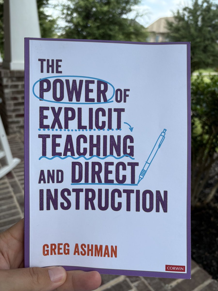 lutecroy's tweet image. Great start to this beautiful Saturday. I finished reading this book this morning, and it’s a great read. @greg_ashman really challenged my thinking.
One of my favorite questions to ask is “How do you know?” Yet, I’ve been guilty of not asking myself that same question when…