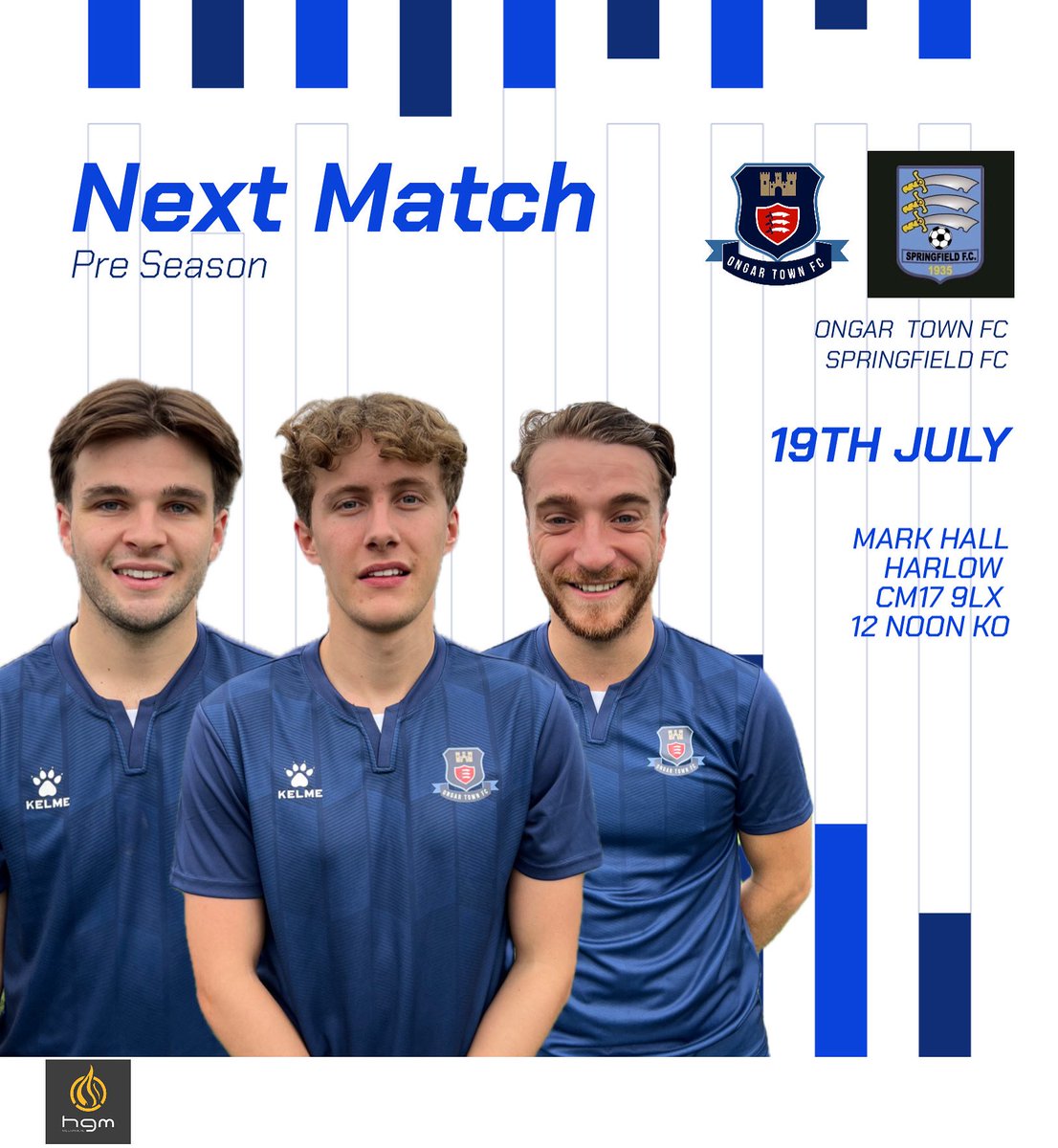 Thanks to St. Maggs for a great game! Good test for our trialists but so hot it was difficult for both sides. On to next Saturday which will be a great test with our old friends. 💙💪🏻