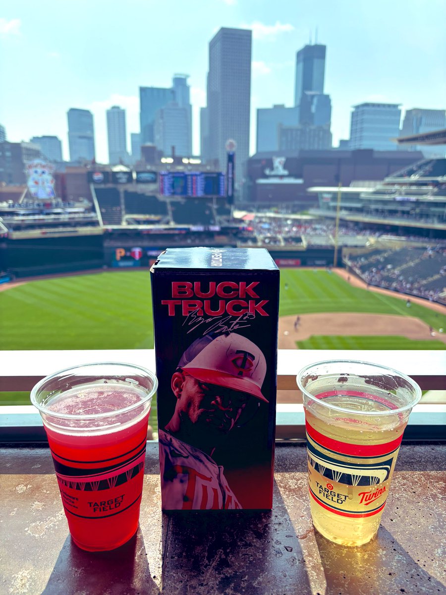 6-1-2 and a bobblehead? Buck yeah.

Another hour and a half of $6 draft beers?!

Let’s go #MNTwins
