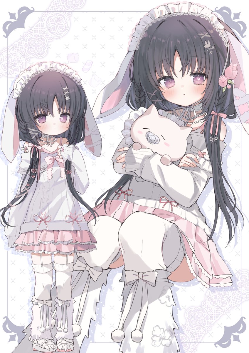 Skebで描いた女の子です