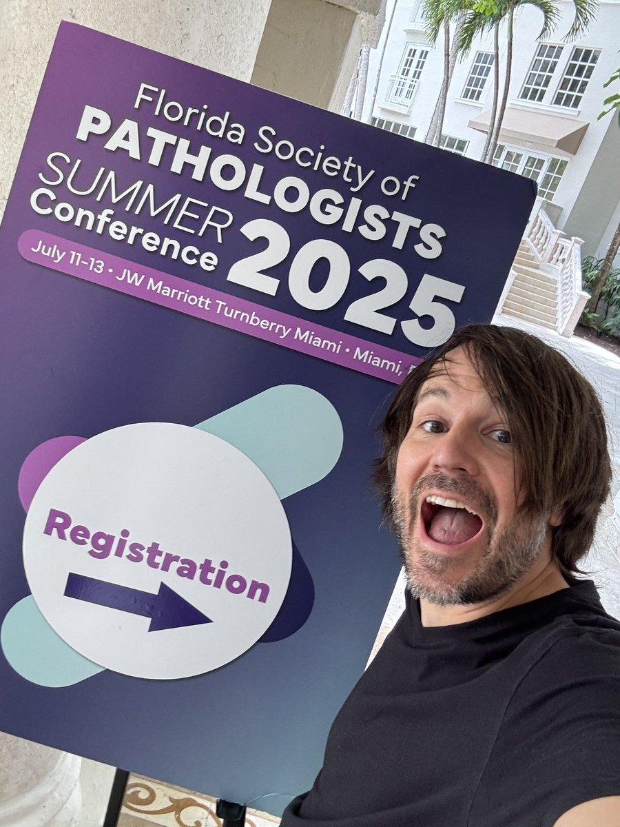Jerad Gardner, MD (@jmgardnermd) on Twitter photo Back in Florida! ☀️🌴😎 In Fort Lauderdale speaking at Florida Society of Pathologists meeting today and tomorrow. #pathologists #pathology #pathTwitter #pathX Back in Florida! ☀️🌴😎 In Fort Lauderdale speaking at Florida Society of Pathologists meeting today and tomorrow. #pathologists #pathology #pathTwitter #pathX
