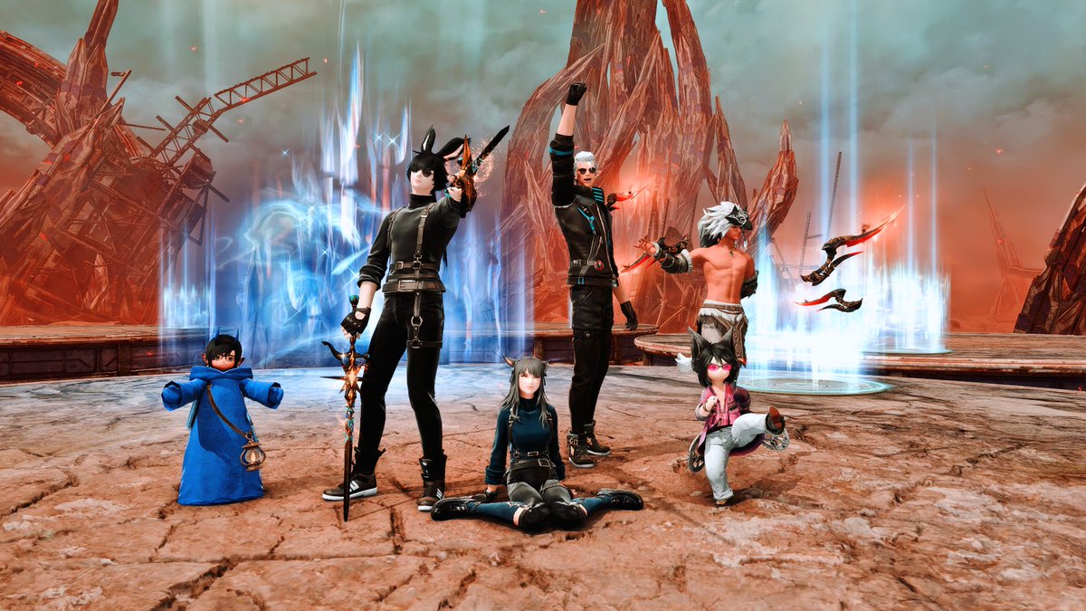 took a break from savage and come back , then from prog to clear... i did not expect this but thank youuu!! finally
#FFXIV