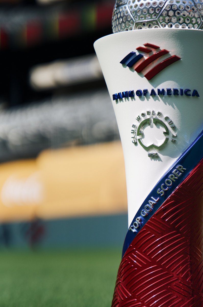 BankofAmerica's tweet image. Before it’s lifted, get an exclusive look at the @FIFACWC 2025™ #TopGoalScorer trophy. A symbol of drive, vision, and achievement, we consider this a reflection of the hard work it takes to pursue a goal. #FIFACWC