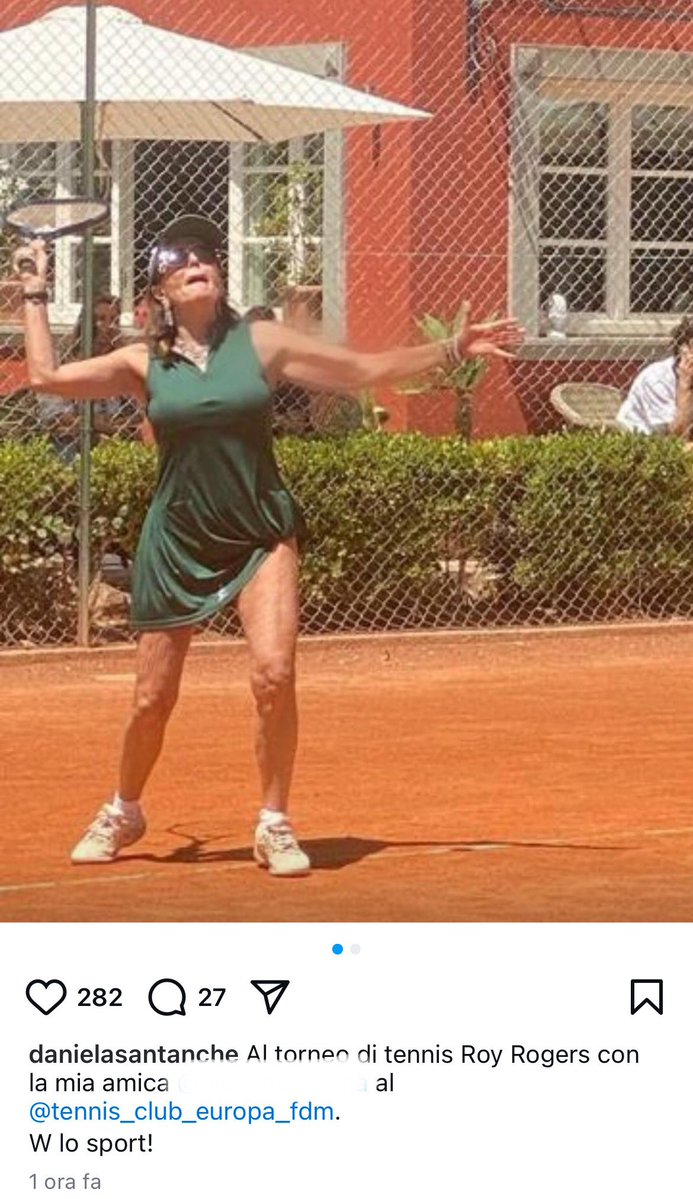 VanessaEffect's tweet image. Mentre gli altri si preoccupano per i dazi di Trump, la ministra Santanchè mantiene la calma