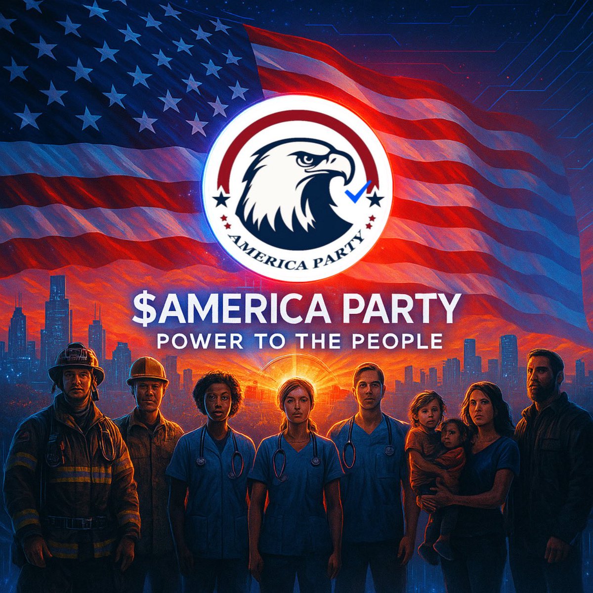 AmericaParty_OG's tweet image. He who hesitates… misses the moon.
Uncle Sam’s up. And $AMERICAPARTY is GONE. 🛫
Don’t chase. Get in before it’s history. 🇺🇸