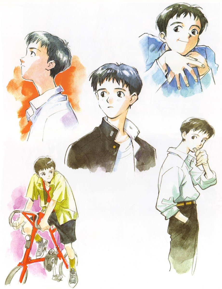 shinjifacts's tweet image. Awesome Shinji fact: in initial development, Shinji Ikari’s name was originally going to be John Ikari. This was scrapped because it was fucking stupid.