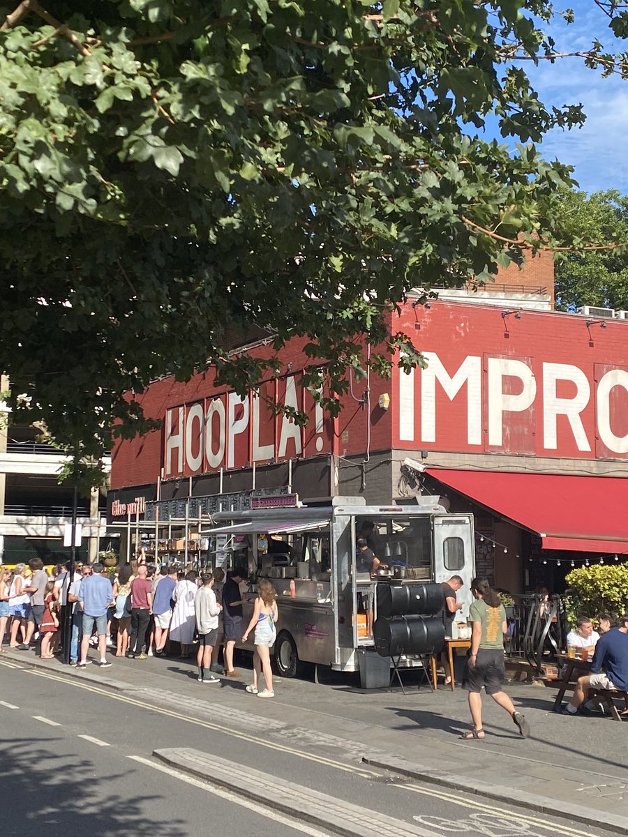 Summer Hoopla in full swing!!! Improv shows sold out with AIR CON, cider festival and food truck! Hoopla rocks!