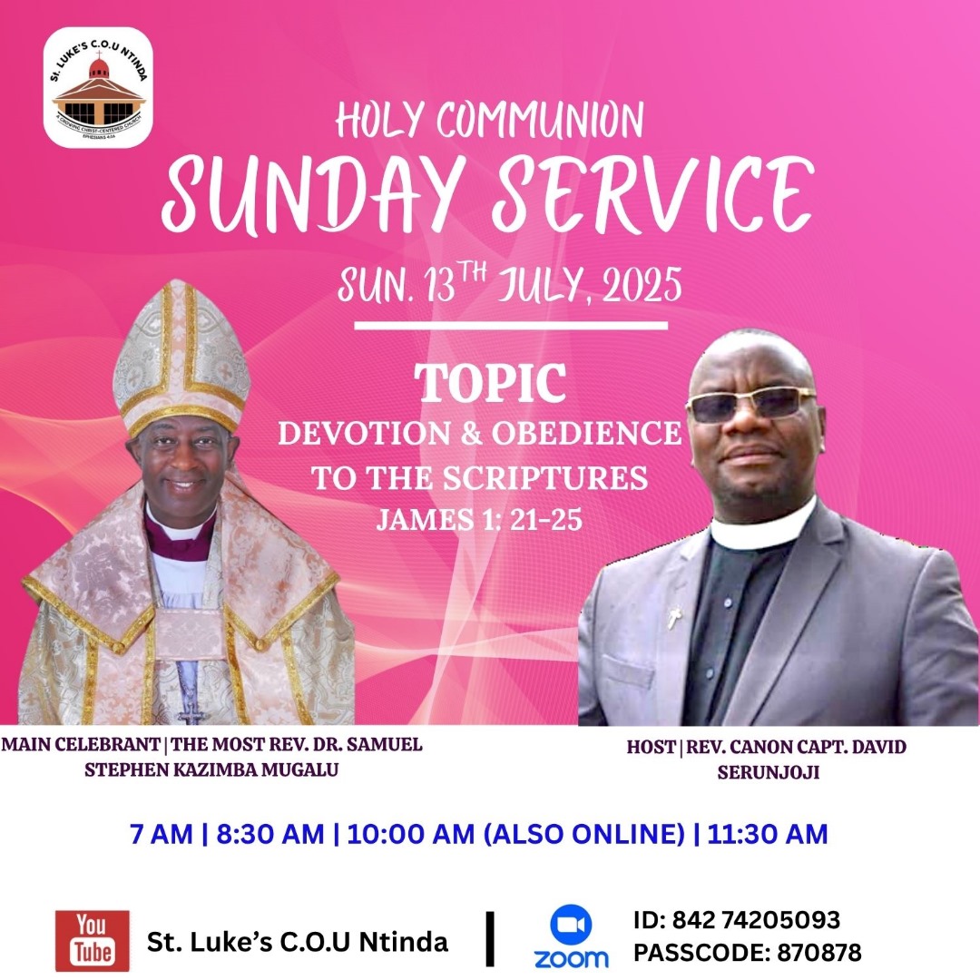 diocese_kampala's tweet image. Tomorrow, the @Archbp_COU will be at St. LUKE Ntinda