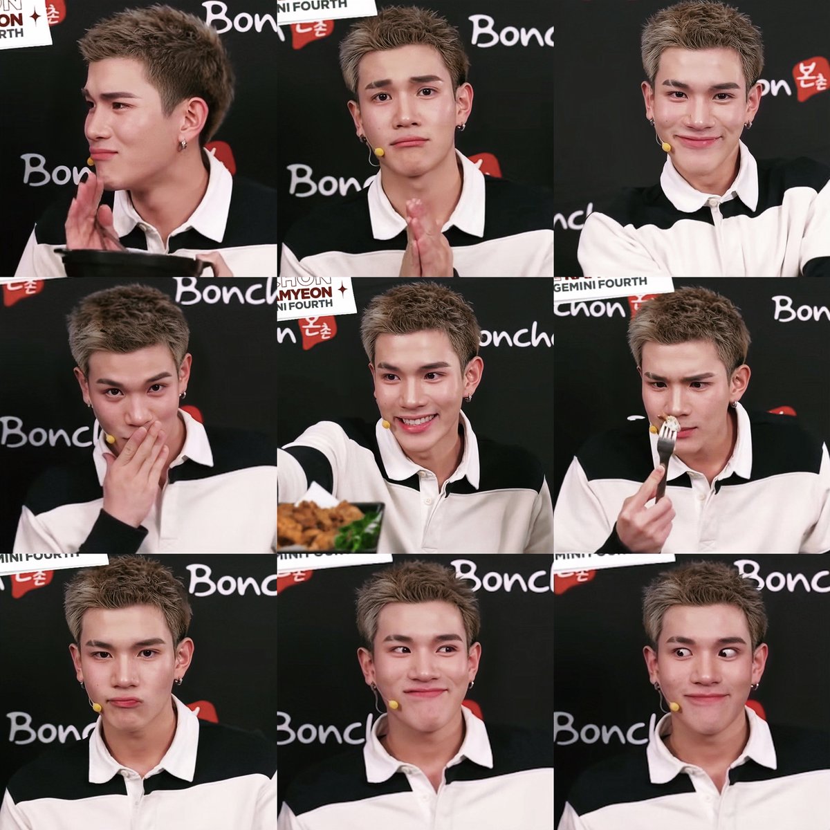 น่ารักชิบปุ๋ง เหมือนตัวการ์ตูนหลุดออกมาอยู่ในโลกความจริง คือน้องจะขยับหน้า ขยับตัวยังไง ก็ดูน่ารักน่าเอ็นดูอ่ะ งงมาก น้องโฟ้ดทำได้ไง 😿😾😼😺

GEMINI FOURTH BA BONCHON
#BonchonRamyeonXGF
#Fourthnattawat #โฟร์ทณัฐวรรธน์