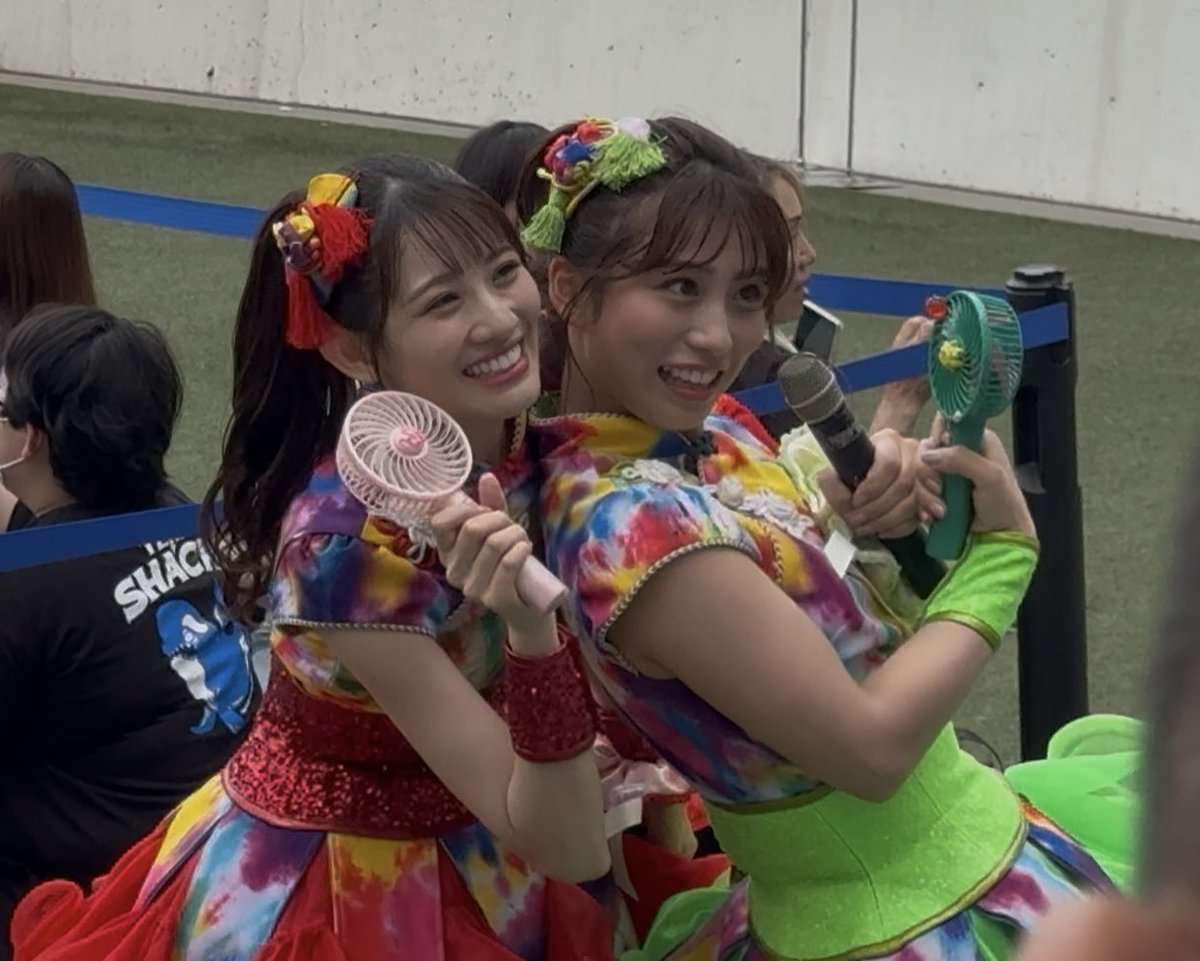 いいね👍 ほのはる❤️💚 #TEAMSHACHI #秋本帆華 #坂本遥奈 #シャチ