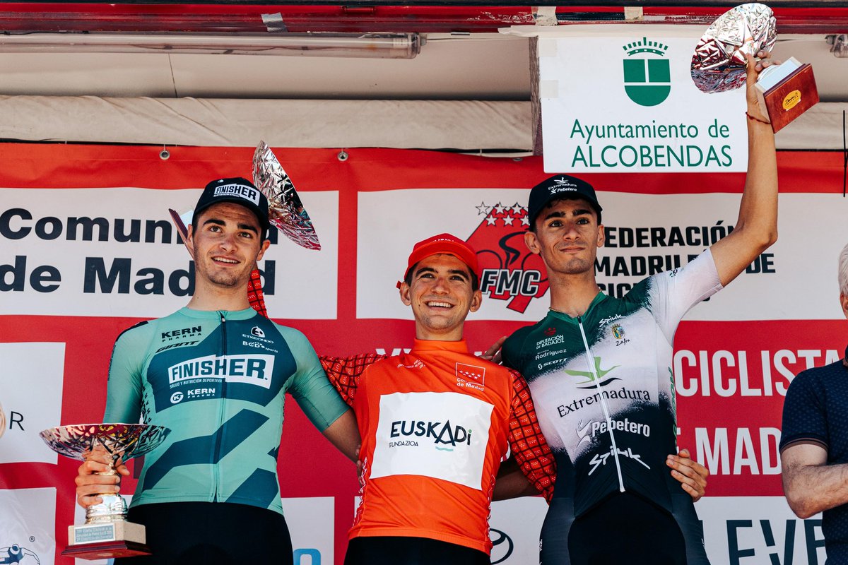 🥈Ismael Goñi finaliza en segunda posición la #VueltaMadridSub23

👏🏻 Demostración de regularidad por parte del ciclista navarro, que peleó por los puestos punteros en el sterrato, la montaña y la crono