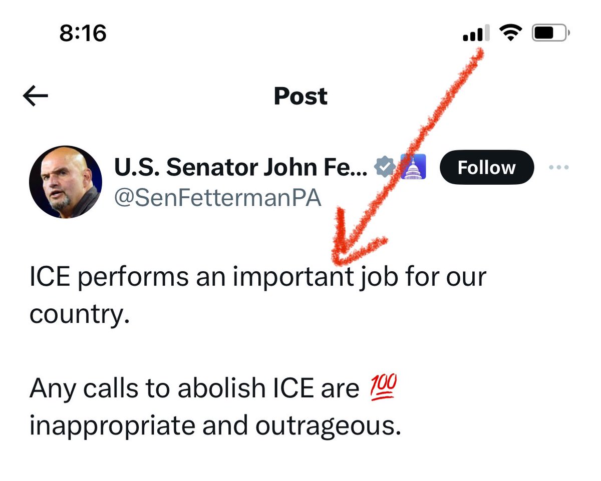 Rally_Virginia's tweet image. Sad that this is a controversial take on the left now.
And that John Fetterman is the only Democrat saying it.
🇺🇸🙏🇺🇸🇺🇸