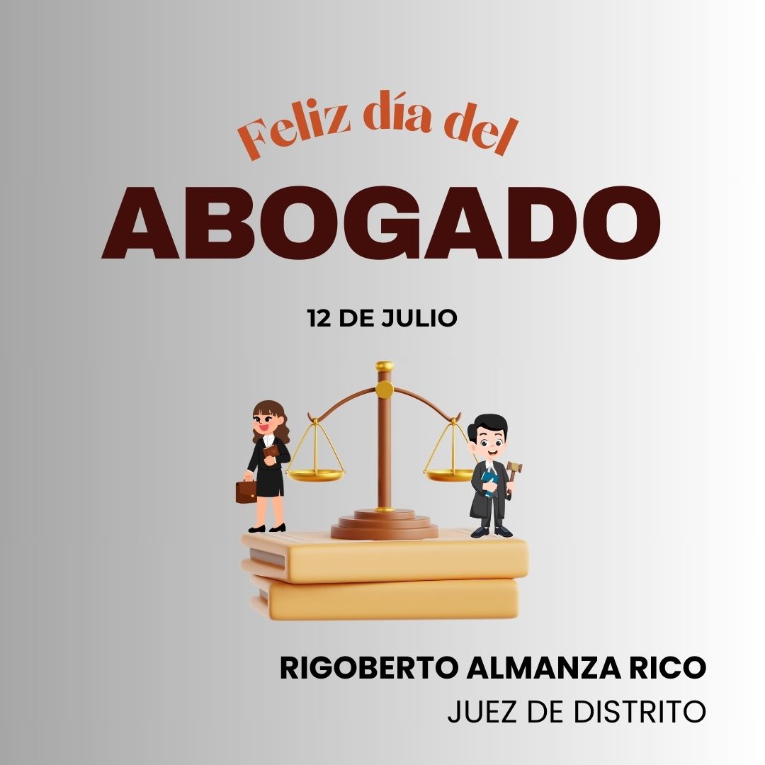 ¡Feliz Día del Abogado! ⚖️ Este 12 de julio celebramos a los que la rompen defendiendo la justicia con pasión y cabeza. 💼 Cada argumento, cada desvelo y cada audiencia que enfrentan hacen un mundo más justo. ¡Gracias por su entrega, cracks! 🙌 #DíaDelAbogado #JusticiaConCorazón