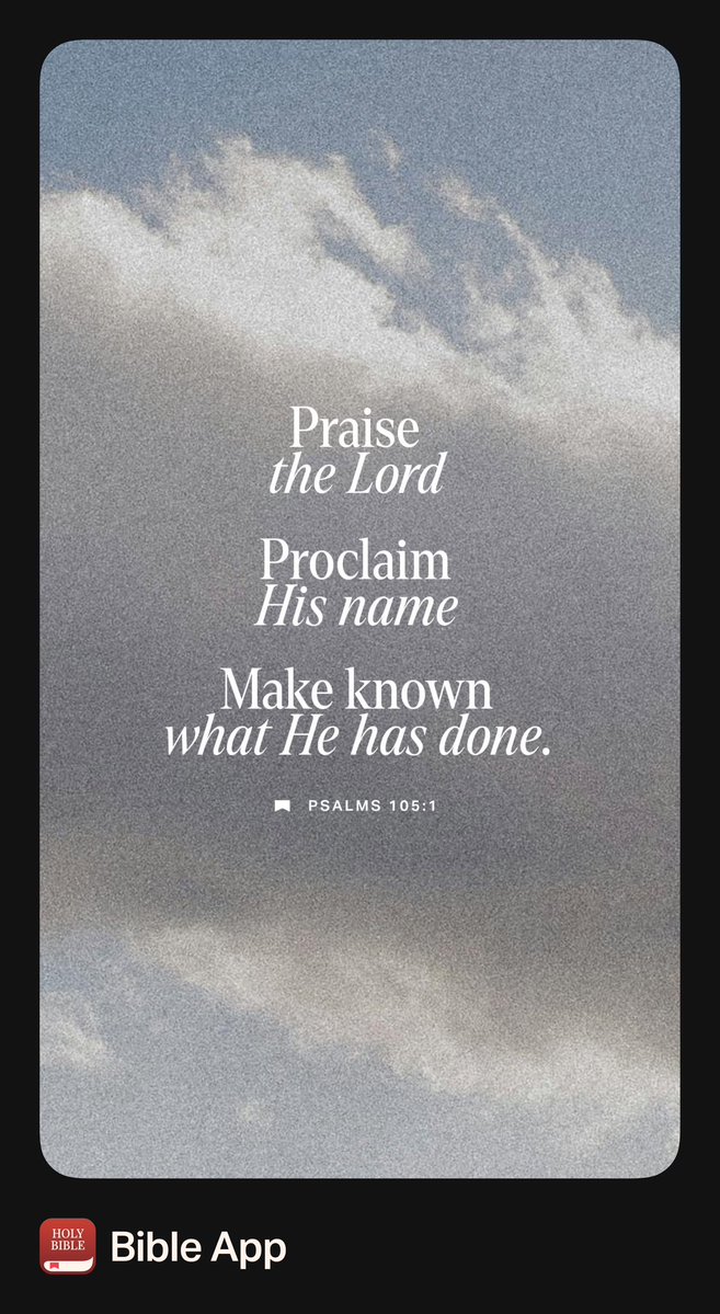 Good morning &amp; AMEN!!!