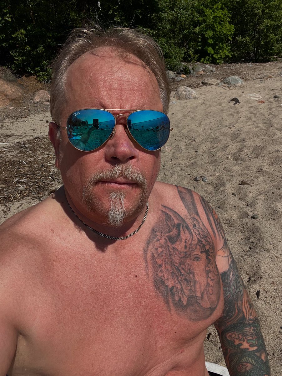 En dag på stranden ☀️😅