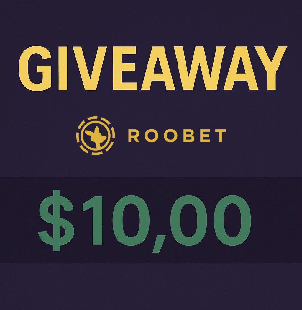 $10 <a href="/Roobet/">Roobet</a> cash for random RT 🎁

✅RT and signup here: roobet.com/?ref=gamblingv…

Good luck 🍀
