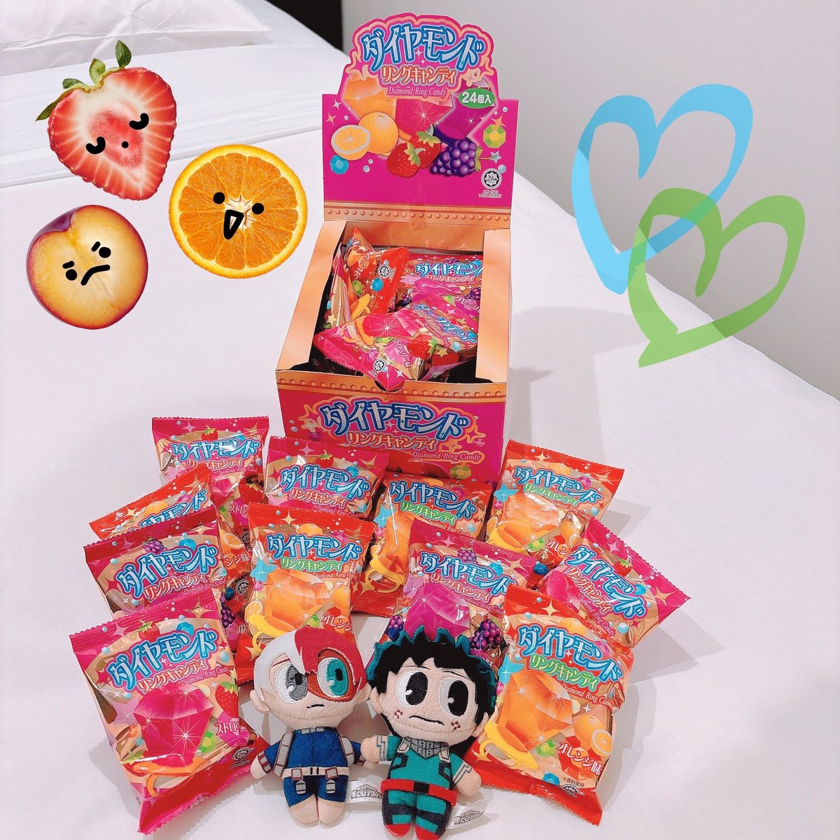 差し入れを梱包する時間なんてあるわけなかった😇

明日はダイヤモンドリングキャンディを何度でも貰いに来てください✨️💍✨️