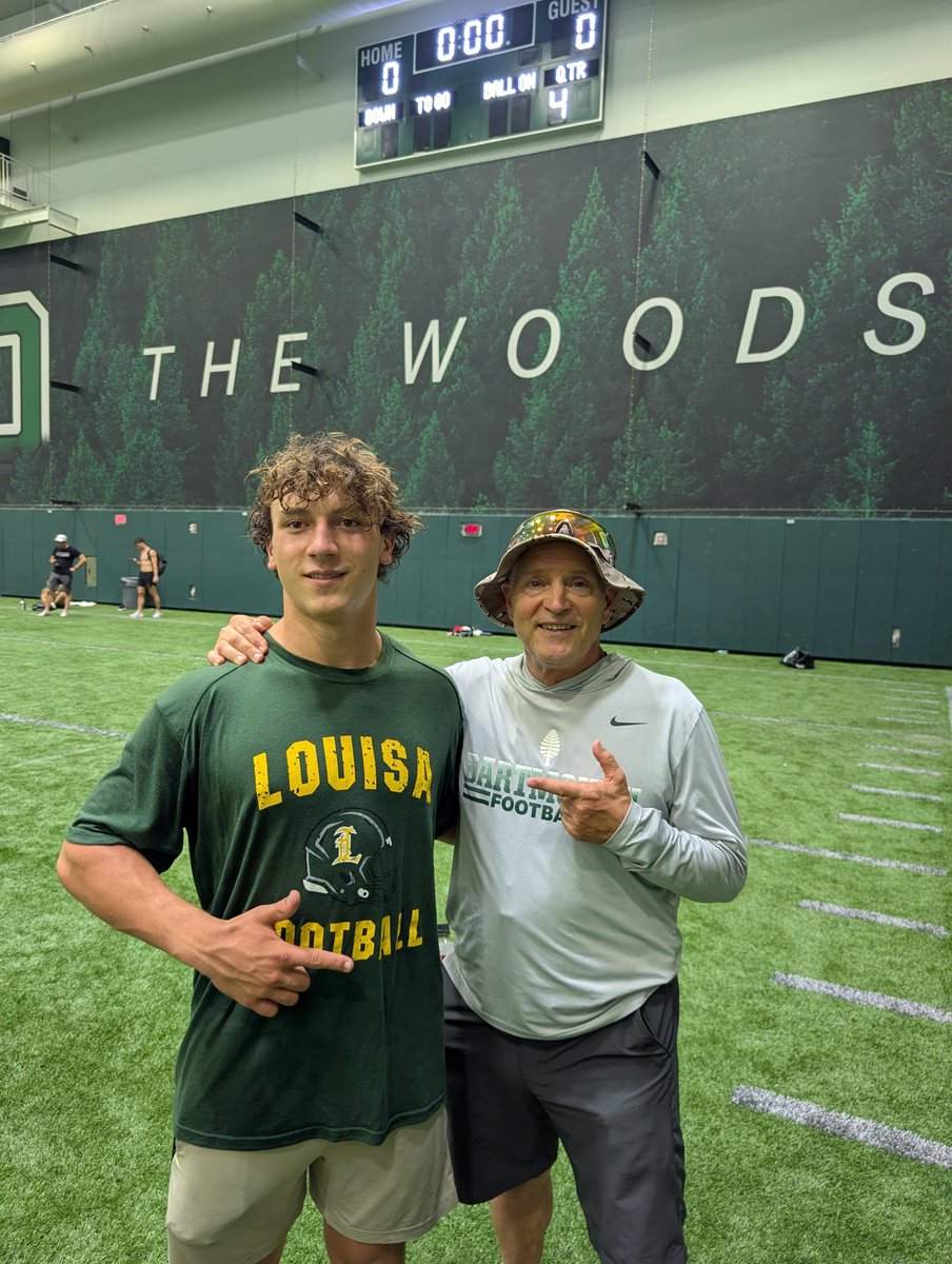 odin_erickson5's tweet image. Thank you @Coach_McCorkle for hosting @DartmouthFTBL camp yesterday! It was great to finally meet. I really enjoyed working with @coach_dobes and competing. Thank you @CoachShaneMonty for talking afterwards. I look forward to seeing the campus today and keeping in touch this…