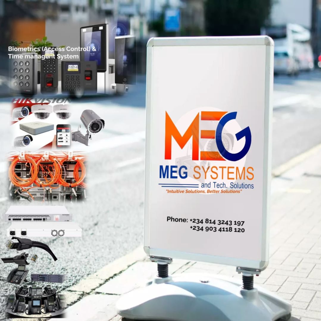 megsystemtech's tweet image. Meg Systems and Tech Solutions is a privately owned Information Technology Consultancy company registered with the Federal Republic of Nigeria with a Reg. No. 6940504