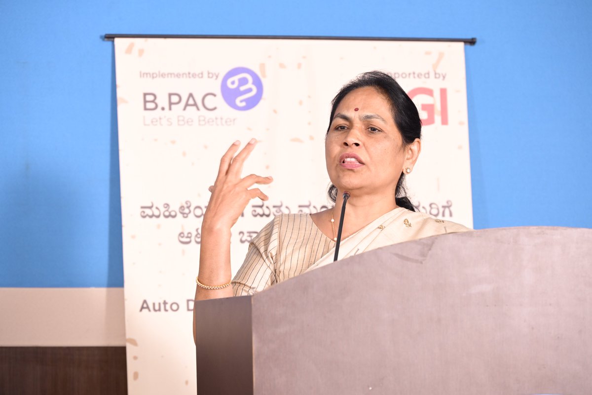 B.PAC - Bangalore Political Action Committee (@bpacofficial) on Twitter photo <a href="/ShobhaBJP/">Shobha Karandlaje</a> Empowering women through skill development and dignified livelihood opportunities is a key priority of our government. I commend B.PAC and CGI for launching this free auto driver training program for women and transgenders, which aligns with our vision of Nari Shakti and <a href="/ShobhaBJP/">Shobha Karandlaje</a> Empowering women through skill development and dignified livelihood opportunities is a key priority of our government. I commend B.PAC and CGI for launching this free auto driver training program for women and transgenders, which aligns with our vision of Nari Shakti and