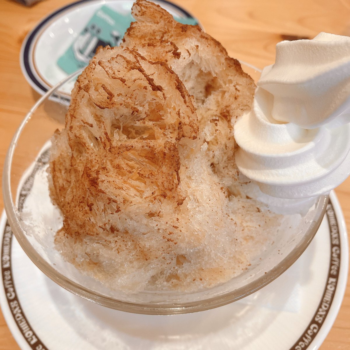 チャイ氷おいしかったです
粉がかかってて非常にキマりました