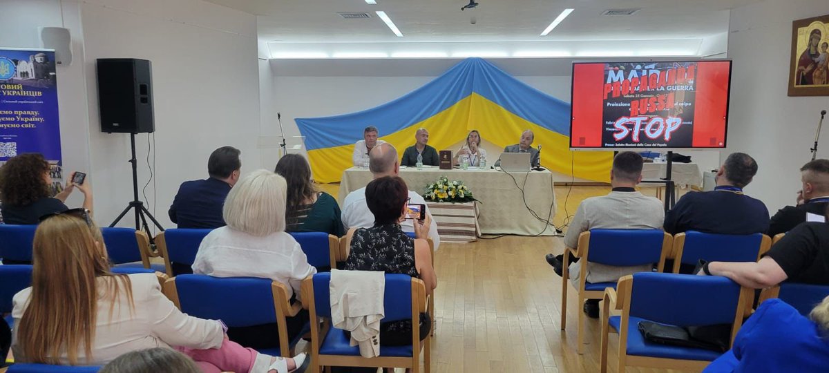 UWCongress's tweet image. Today in Rome, Ukrainians from across Italy gathered for the Forum of Ukrainians in Italy — for the first since Russia’s full-scale invasion.
From rebuilding #Ukraine to countering propaganda, 🇺🇦 community stands united in action and purpose.