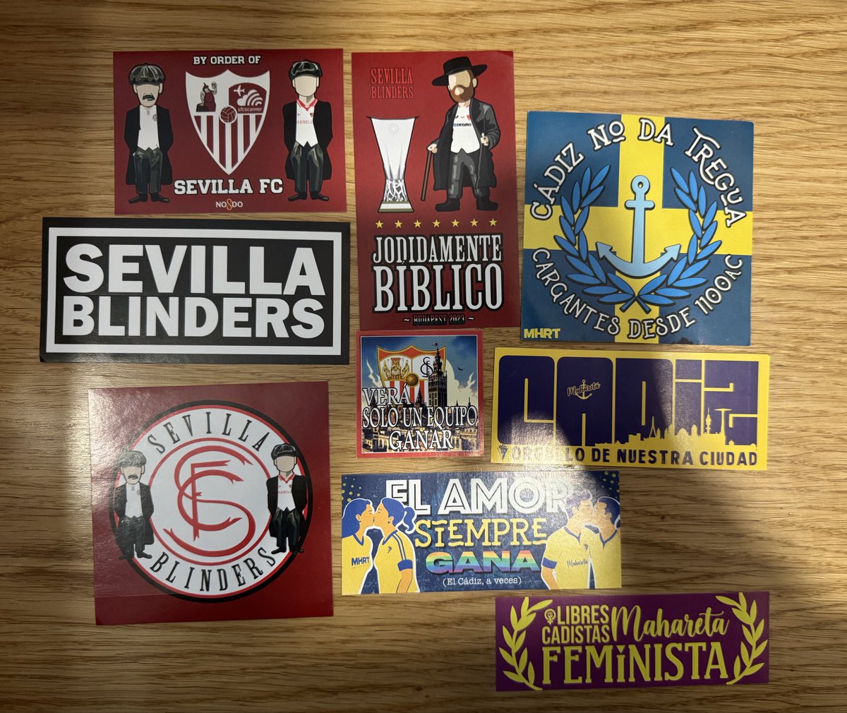 I wonder if the Sevilla Blinders are turning up today?  🤔🤷🏽‍♂️ #BCFC