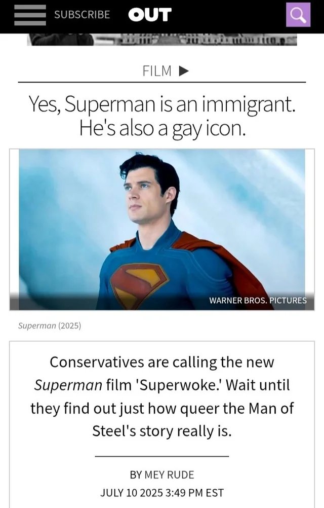 FickleShanks's tweet image. 🙄
#SupermanMovie