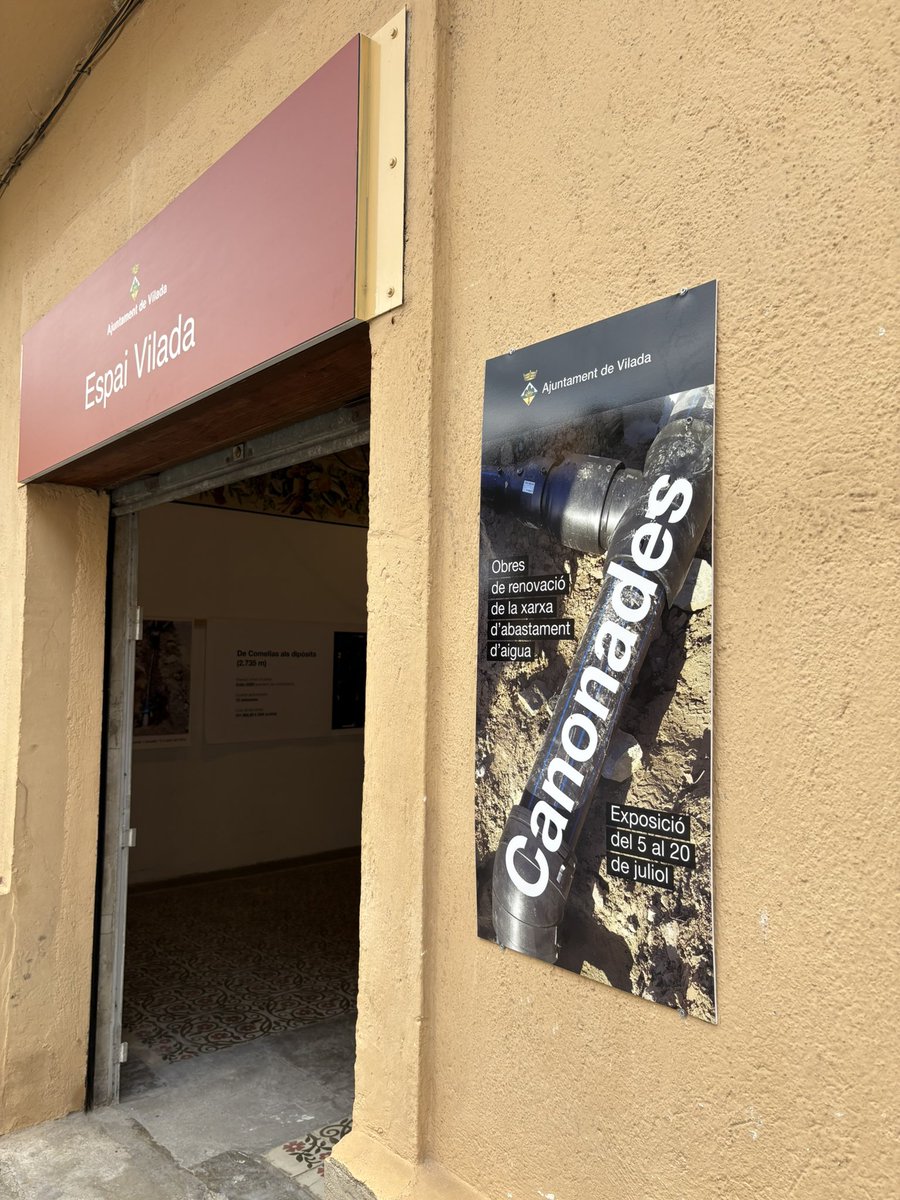 AjVilada's tweet image. 🚰 A l’espai Vilada, l’exposició ‘Canonades’ us explica les reformes en el subministrament d’aigua que estem fent des de l’Ajuntament de #Vilada
#visitvilada #elberguedà #berguedà