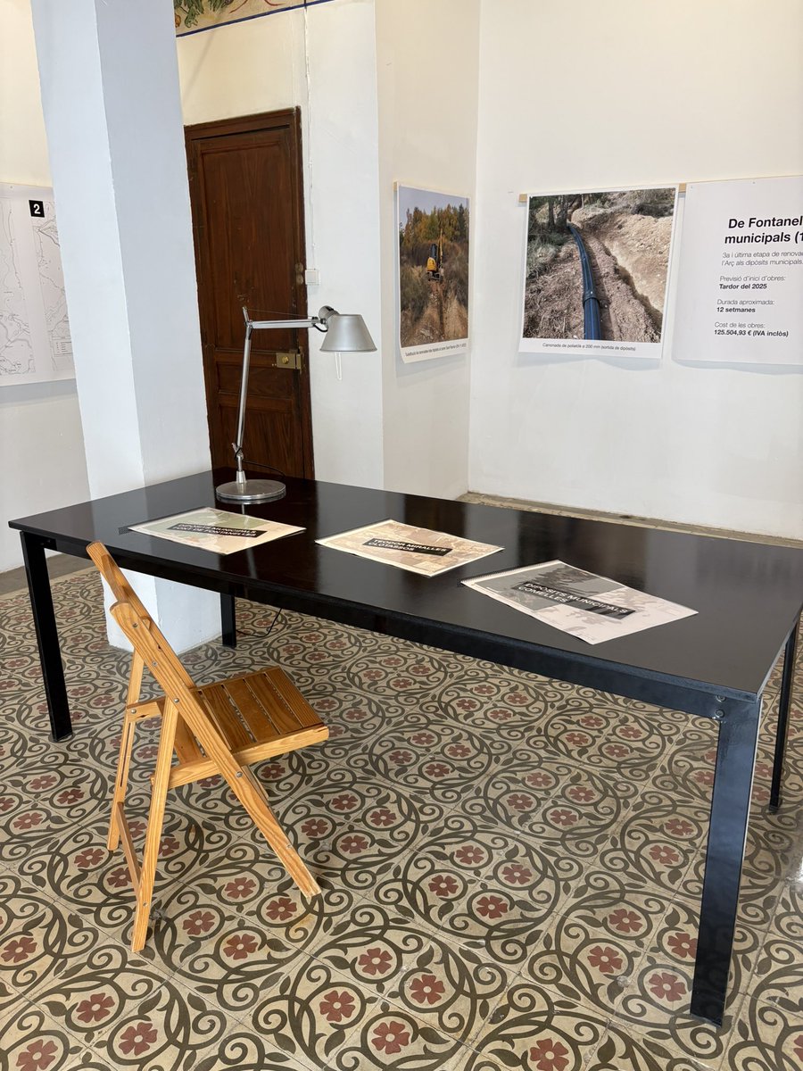 AjVilada's tweet image. 🚰 A l’espai Vilada, l’exposició ‘Canonades’ us explica les reformes en el subministrament d’aigua que estem fent des de l’Ajuntament de #Vilada
#visitvilada #elberguedà #berguedà