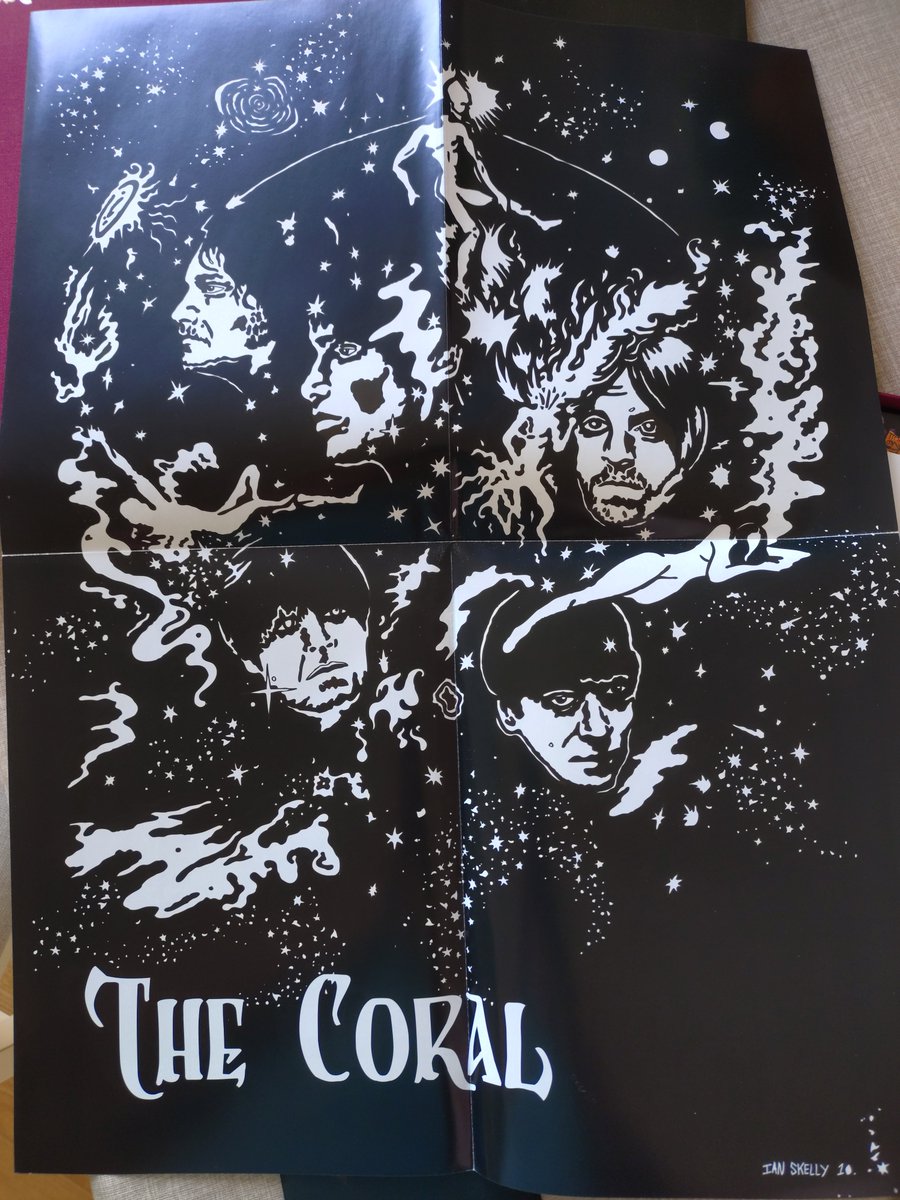 <a href="/DavoLad_/">David</a> <a href="/thecoralband/">The Coral</a> Lucky enough with the box set poster, double sided poster , dvd,cd, vinyl, booklet and badges on top of that a great album plus you had the acoustic version later on 👍