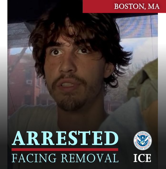 EROBoston's tweet image. ICE @EROBoston arrested Luis Petersen Ferreira-Borges, an illegal Brazilian alien whose criminal history includes charges for assault on public safety/EMT/Transit/Health and assault. ICE officers arrested Ferreira-Borges in Hartford, Connecticut.