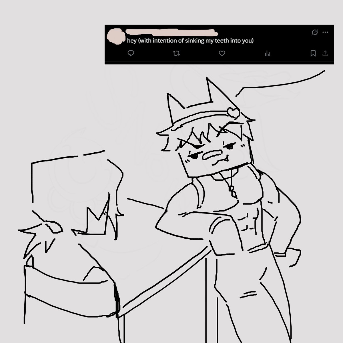 setthwei's tweet image. low quality shitpost using a mouse and a dream because I wanna draw setthwei but I didn't bring my drawing tablet w me (メ﹏メ) #sett #hwei #setthwei #shitpost #fanart