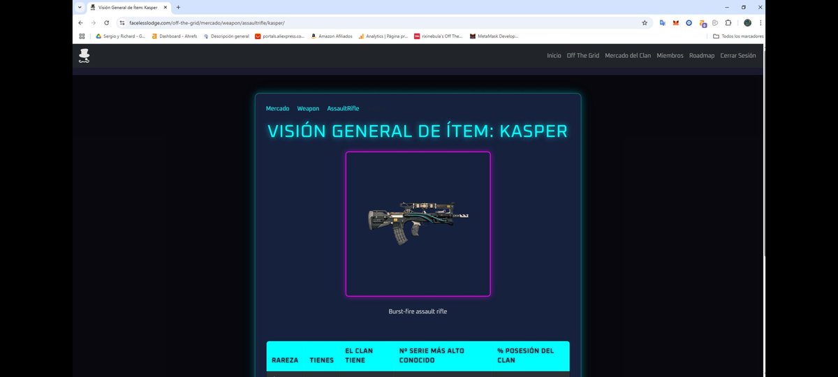 Rich_ardpicazo's tweet photo. Os presento la aplicación que estoy creando. 

CLAN APP

Esta aplicación permite ver una visión conjunta de tu clan en el mercado.

Mostrando información en tiempo real personal y conjunta del clan logramos tener una perspectiva grupal para hacer movimientos en el mercado. https://t.co/1FVD4llcFn