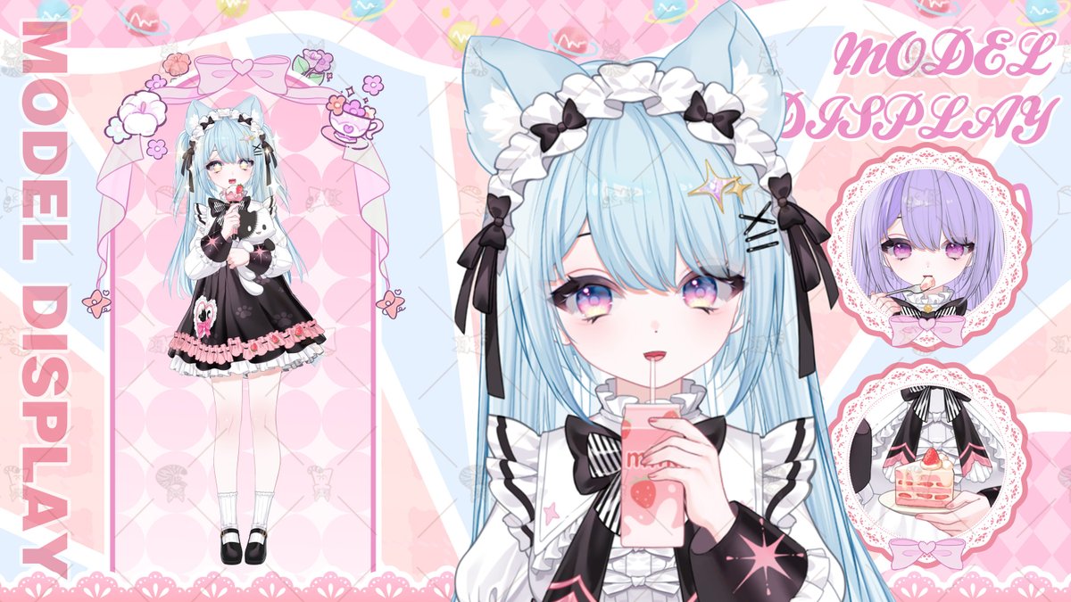 NekodreamLive2d's tweet image. The full-body illustration of the customizable color-changing cat model is here~
So cute wwww (๑&gt;ᴗ&lt;๑)
Nizima: nizima.com/Item/DetailIte…
#Live2D #Vtuber #Live2DShowcase