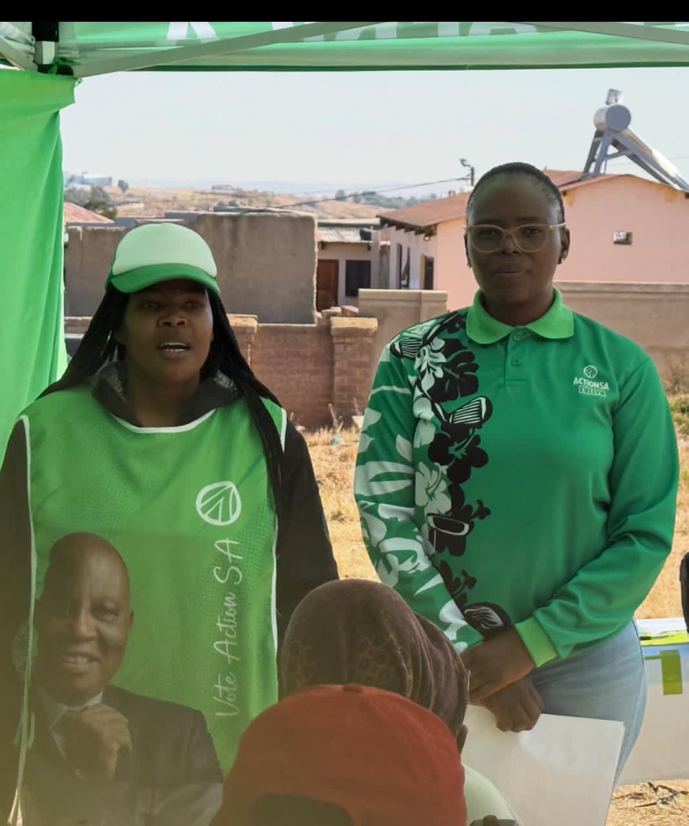 ActionSA_GP's tweet photo. ActionSA congratulates Aggie Mandla on her election as Mogale City Ward 27 Branch Chairperson.
As a dedicated community leader, Aggie will be pioneering issues that affect residents of her ward, escalating them to the relevant sphere of government.
#GautengGettingGreener https://t.co/9ocQo2KLil